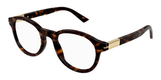 Gucci GG1503O men Havana Round Eyeglasses