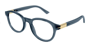 Gucci GG1503O men Blue Round Eyeglasses