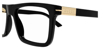 Gucci GG1504O men Black Squared Eyeglasses