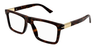 Gucci GG1504O men Havana Squared Eyeglasses