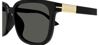 Gucci GG1505SK men Black Squared Sunglasses