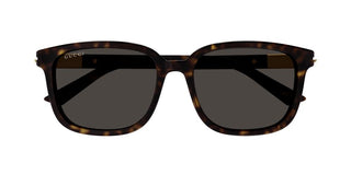 Gucci GG1505SK men Havana Squared Sunglasses