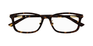 Gucci GG1506OJ women Havana Squared Eyeglasses