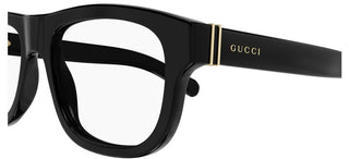 Gucci GG1509O men Black Round Eyeglasses