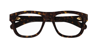 Gucci GG1509O men Havana Round Eyeglasses