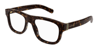 Gucci GG1509O men Havana Round Eyeglasses