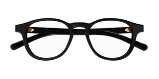 Gucci GG1510O men Black Round Eyeglasses