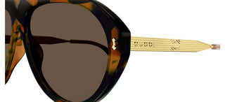 Gucci GG1515S men Havana Pilot Sunglasses