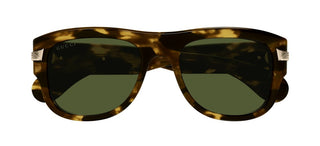 Gucci GG1517S men Havana Squared Sunglasses