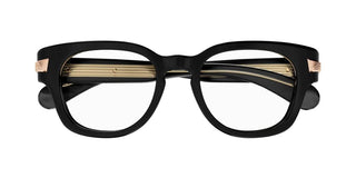 Gucci GG1518O men Black Round Eyeglasses