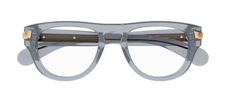 Gucci GG1519O men Grey Round Eyeglasses