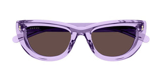 Gucci GG1521S women Violet Cat Eye Sunglasses