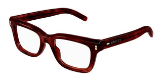 Gucci GG1522O women Red Squared Eyeglasses