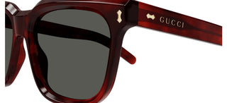 Gucci GG1523S men Red Squared Sunglasses