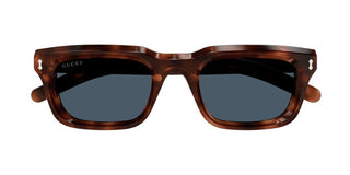 Gucci GG1524S men Havana Squared Sunglasses