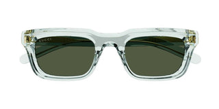 Gucci GG1524S men Green Squared Sunglasses