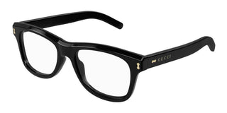 Gucci GG1526O men Black Squared Eyeglasses