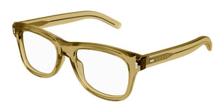 Gucci GG1526O men Yellow Squared Eyeglasses