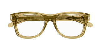 Gucci GG1526O men Yellow Squared Eyeglasses