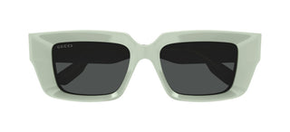 Gucci GG1529S unisex Green Squared Sunglasses