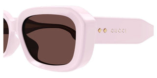 Gucci GG1531SK women Pink Squared Sunglasses