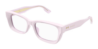 Gucci GG1533OA women Pink Squared Eyeglasses