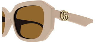 Gucci GG1535S women Brown Squared Sunglasses