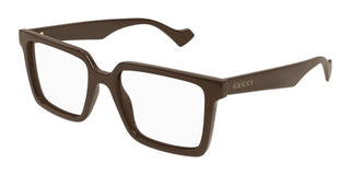 Gucci GG1540O men Brown Squared Eyeglasses