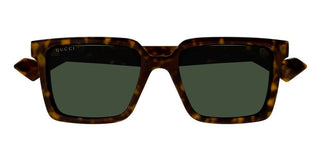 Gucci GG1540S men Havana Squared Sunglasses