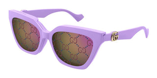 Gucci GG1542S women Violet Cat Eye Sunglasses