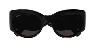 Gucci GG1544S women Black Round Sunglasses