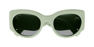 Gucci GG1544S women Green Round Sunglasses