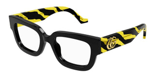 Gucci GG1548O women Yellow Squared Eyeglasses