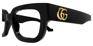 Gucci GG1548O women Black Squared Eyeglasses