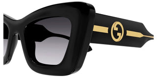 Gucci GG1552S women Black Butterfly Sunglasses