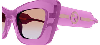 Gucci GG1552S women Pink Butterfly Sunglasses