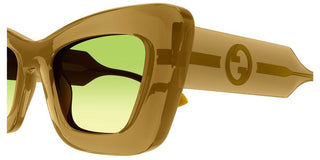 Gucci GG1552S women Yellow Butterfly Sunglasses