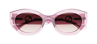 Gucci GG1553S women Pink Cat Eye Sunglasses