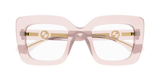 Gucci GG1554O women Pink Squared Eyeglasses