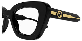 Gucci GG1555O women Black Cat Eye Eyeglasses