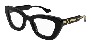 Gucci GG1555O women Black Cat Eye Eyeglasses