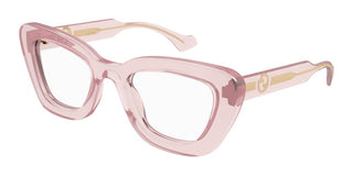 Gucci GG1555O women Pink Cat Eye Eyeglasses