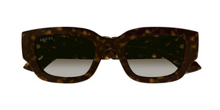 Gucci GG1558SK women Havana Geometric Sunglasses