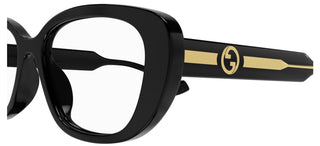 Gucci GG1559OK women Black Squared Eyeglasses