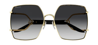 Gucci GG1564SA women Gold Oversize Sunglasses