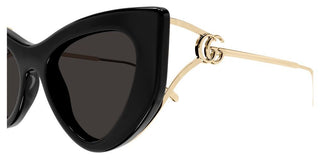 Gucci GG1565S women Gold Cat Eye Sunglasses