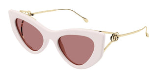 Gucci GG1565S women Pink Cat Eye Sunglasses