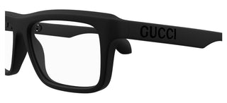 Gucci GG1572O men Black Squared Eyeglasses