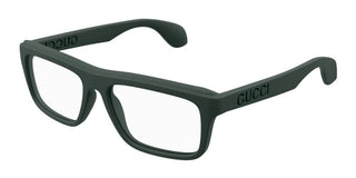 Gucci GG1572O men Green Squared Eyeglasses