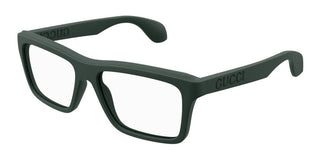 Gucci GG1573O men Green Squared Eyeglasses